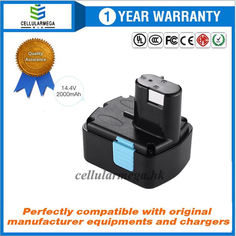 14_4v 2_0Ah Replacement Battery for Hitachi EB 14B EB1414S